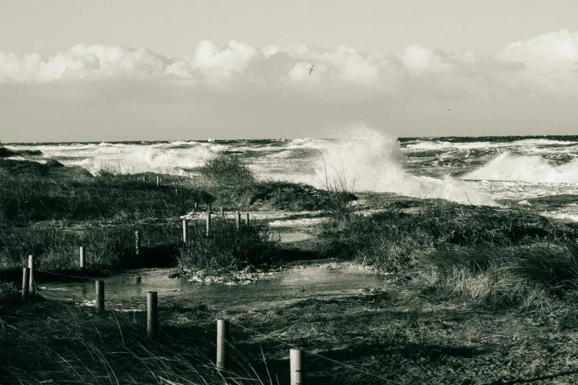 Ostsee im Strum